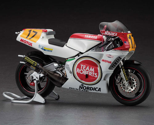 1/12 ヤマハ YZR500(0W98)“チーム ラッキーストライク ロバーツ 1988” プラモデル（再販）[ハセガワ]《発売済・在庫品》