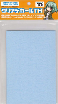 クリアデカールTH （10枚入）[ハイキューパーツ]《取り寄せ※暫定》