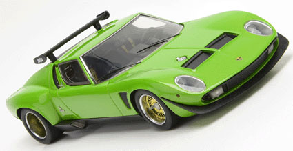 1/43 Lamborghini Miura Jota SVR（アップルグリーン）[フロンティ