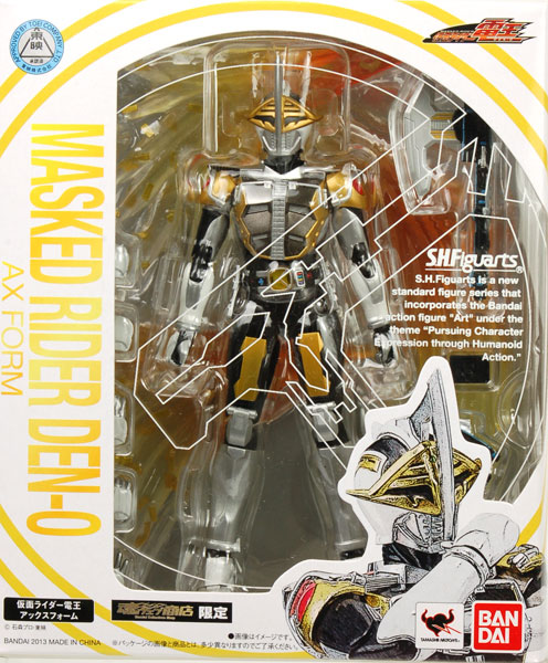 【中古】S.H.フィギュアーツ 仮面ライダー電王 アックスフォーム （魂ウェブ限定）[バンダイ]