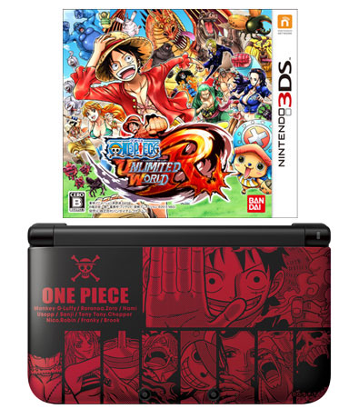 SALE／55%OFF】 ワンピース 3DS本体セット アドベンチャー レッド