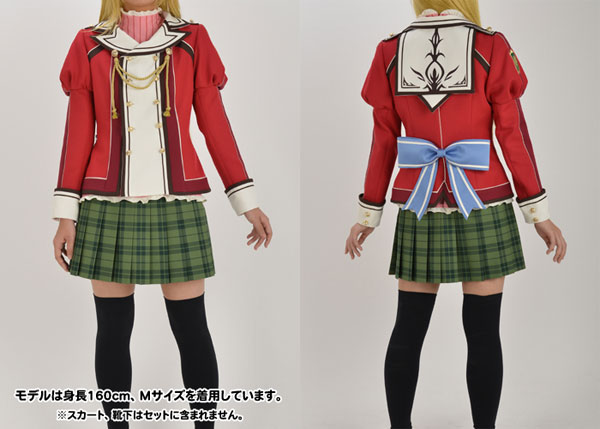 英雄伝説 閃の軌跡 トールズ士官学院女子制服 アリサ・ラインフォルトver.ジャケットセット/レディース-XL[コスパ]【同梱不可】《在庫切れ》