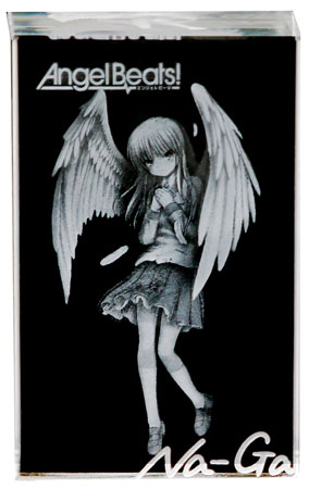 Angel Beats！(エンジェルビーツ) 天使 プレミアムクリスタル （Na-Ga氏複製サイン入り）[LEXACT]《在庫切れ》