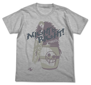 From TV animation ワンピース ドフラミンゴ Ｔシャツ/ヘザーグレー-S 流通限定[コスパ]《在庫切れ》