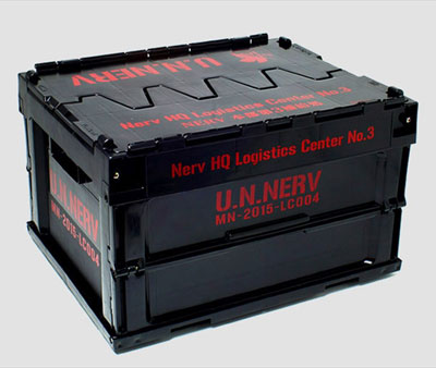 ヱヴァンゲリヲン新劇場版：NERV本部第3補給処折りたたみコンテナミニ