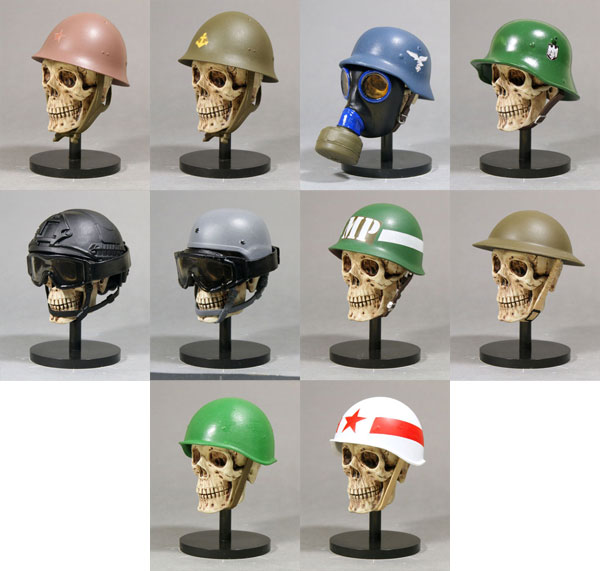 TEPPACHI 鉄鉢 IInd 1/6 第二次戦闘用ヘルメットコレクション-