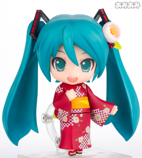 【中古】ねんどろいど 初音ミク 浴衣Ver. 夏椿 （海外イベント、GSCオンラインショップ限定）[グッドスマイルカンパニー]