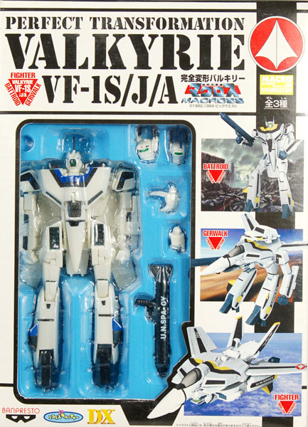 超時空要塞マクロス 完全変形バルキリー VF-1S/J/A マックス機 ...