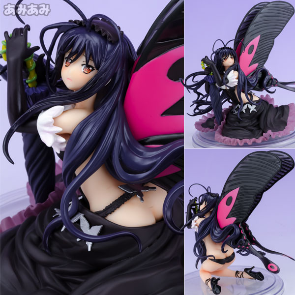 アクセル・ワールド 黒雪姫 見返り黒揚羽蝶 1/10 完成品 アクセル・ワールド 黒雪姫 見返り黒揚羽蝶 1/10 完成品