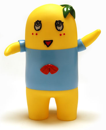 ふなっしー　ソフビ　フィギュア ふなっしー ソフビフィギュア（通常版） 完成品[グレイ・パーカー