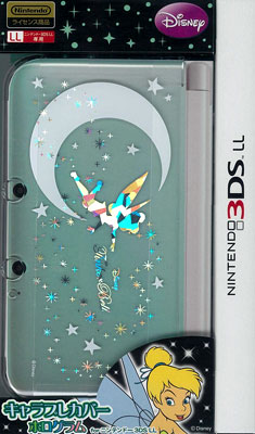 3DS LL用 キャラプレカバー ホログラム ティンク[テンヨー]《在庫切れ》