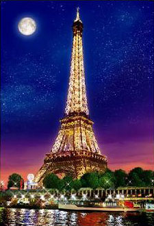 ジグソーパズル パリのセーヌ河岸xi エッフェル塔夜景 フランス 49 719 アポロ社 在庫切れ
