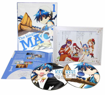 BD マギ The kingdom of magic 1 【完全生産限定版】(Blu-ray