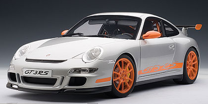 オートアート シグネチャー 1/12 ポルシェ 911 (997) GT3 RS Bonhams Cars : A boxed 1:12 scale die-cast model of a