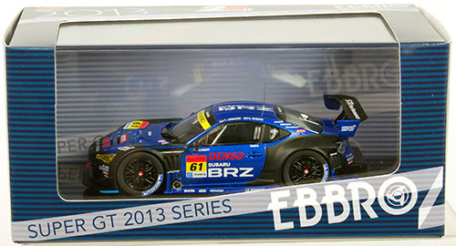 1/43 SUBARU BRZ R＆D SPORT SUPER GT300 2013 Okayama Test No.61