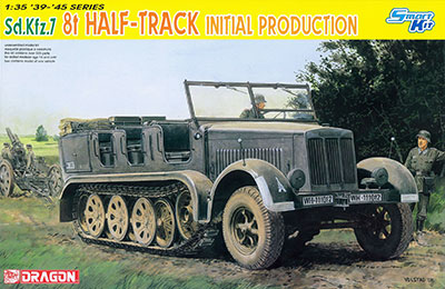 ドラゴンモデル プラモデル 1/35 ドイツ Sd.Kfz.7 8tハーフトラック 極