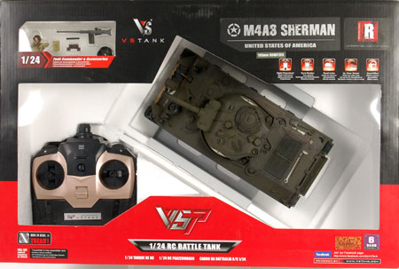 U.S Sherman M4A3 tank | Hitec Multiplex Japan Inc.