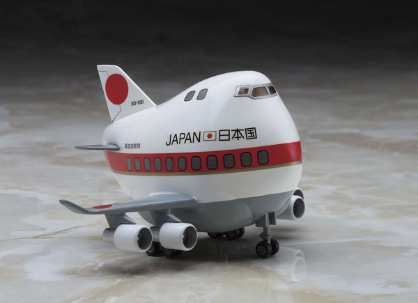 たまごひこーき「日本政府専用機」と「ANA ボーイング747-400