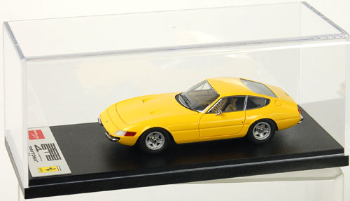中古品 1/43 アイドロン フェラーリ 365GTB/4 デイトナ シルバー 1/43 フェラーリ365GTB/4 “デイトナ” 後期型 1970 デイトナシート