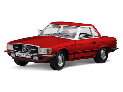 サンスター モデルカー 1/18 1977 メルセデスベンツ 350 SL ハード