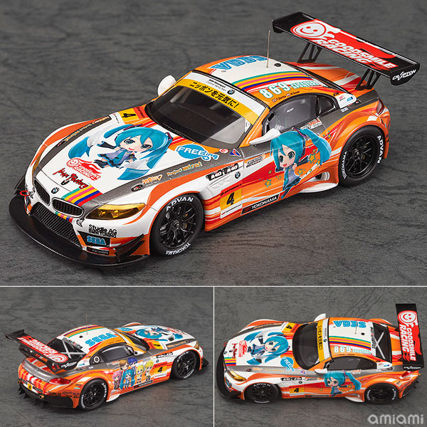 初音ミク and Future Stars Project mirai 1/43 GSR ProjectMirai BMW 2012開幕ver .[グッドスマイルカンパニー]《在庫切れ》