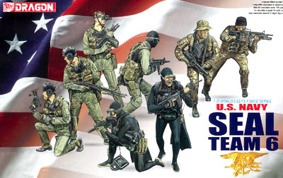 ドラゴンモデル プラモデル 1/35 米国海軍 対テロ特殊部隊 SEAL チーム