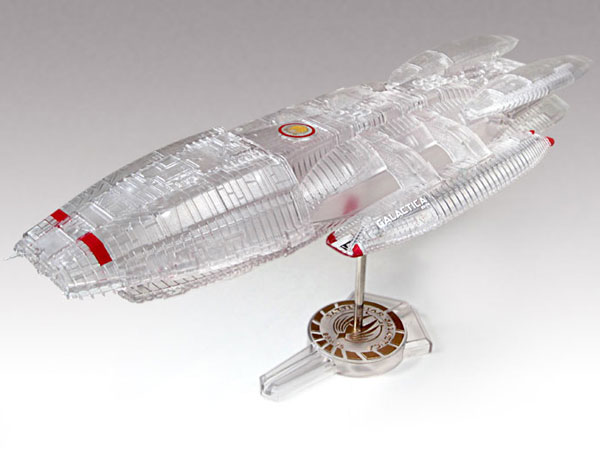 未組立 メビウス モデル 1/4105 バトルスター ギャラクティカ 宇宙空母 