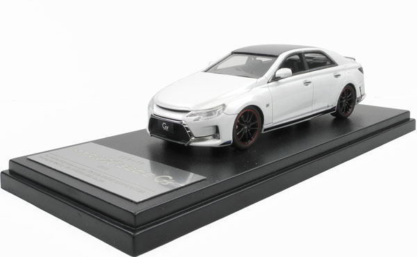 1/43 Toyota MARK X 350S“G's CARBON ROOF Ver” ホワイトパール