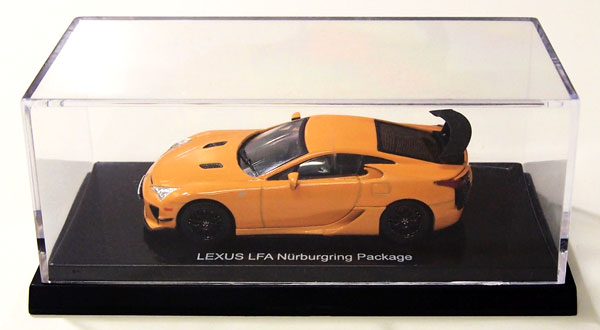 1/64 レクサス LFA ニュルブルクリンクパッケージ イエロー[徳間書店
