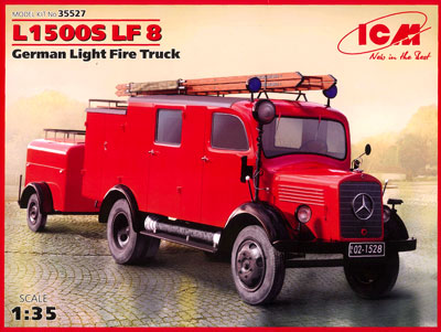 1/35 ドイツ L1500S LF8 消防車 プラモデル[ICM]《在庫切れ》