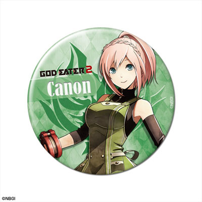 GOD EATER2(ゴッドイーター2) 缶バッジ デザインE(カノン