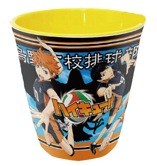 ハイキュー！！ メラミンカップ イエロー[森本産業]《在庫切れ》