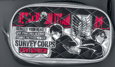 進撃の巨人 エレン 鬼頭祈コラボ ポーチ attack on titan キャラクター