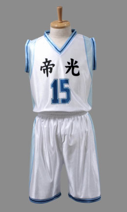 黒子のバスケ 衣装 アニメ版 帝光中学校ユニフォーム 黒子 M Acos 在庫切れ