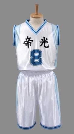 ACOS製　黒子のバスケ　黄瀬涼太　背番号　8番　帝光　ユニフォーム　L Amazon.co.jp: コスプレ衣装『黒子のバスケ』「キセキの世代」帝