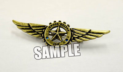 Z/X IGNITION ソードスナイパーリゲル エンブレムピンバッジ