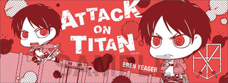 進撃の巨人 スポーツタオル 1 エレン[Gift]《取り寄せ※暫定》