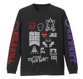 キルラキル キルラキルロングスリーブTシャツ/ブラック-XL[コスパ]《在庫切れ》