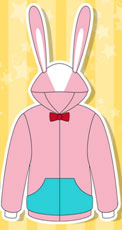 BROTHERS CONFLICT(ブラザーズコンフリクト) うさたんパーカー ピンク[ACOS]《在庫切れ》
