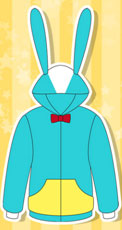 BROTHERS CONFLICT(ブラザーズコンフリクト) うさたんパーカー ブルー[ACOS]《在庫切れ》