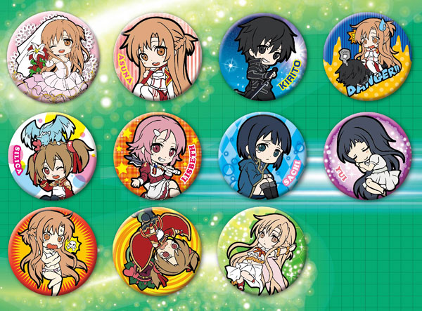 トイズワークスコレクション にいてんご CANバッジ ソードアート