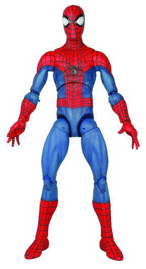 美品　ダイアモンドセレクト マーベルセレクト 映画アメイジングスパイダーマン マーベルセレクトフィギュア アメイジング・スパイダーマン