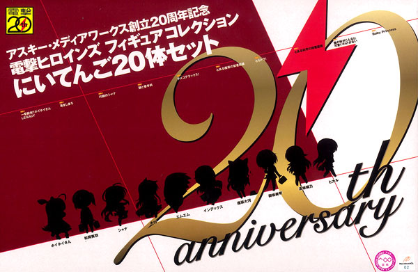 アスキー・メディアワークス創立20周年記念 電撃ヒロインズ フィギュア