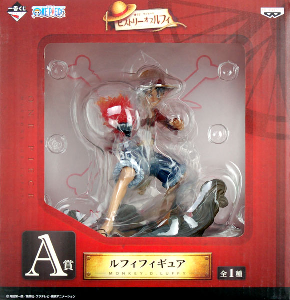 【中古】(本体A/箱B)一番くじ ワンピース ヒストリー オブ ルフィ A賞 ルフィ フィギュア （プライズ）[バンプレスト]《発売済・在庫品》