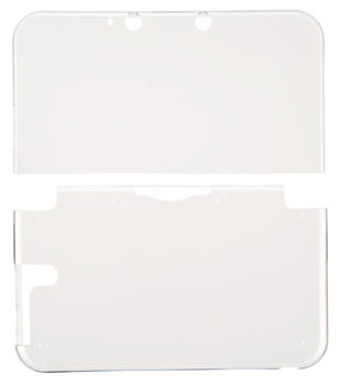 CYBER・イージーハードケース (3DS LL用) クリア[サイバーガジェット]《在庫切れ》