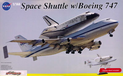 グリーンボックス 1/144 スペースシャトル w/747-100SCA(シャトル輸送