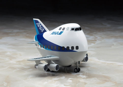 たまごひこーき ANA ボーイング 747-400D プラモデル[ハセガワ