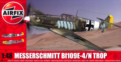 1/48 メッサーシュミット Bf109 トロピカル プラモデル（再販）[エア