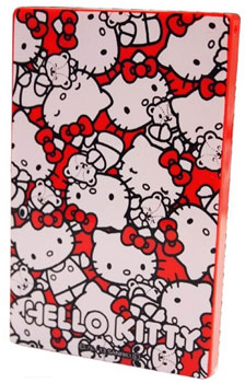 サンリオ USB出力リチウム充電器 ハローキティ 40周年/総柄（SAN-302A