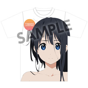 北白川玉子さん たまこラブストーリー フルグラフィックTシャツ 北白川たまこ Lサイズ